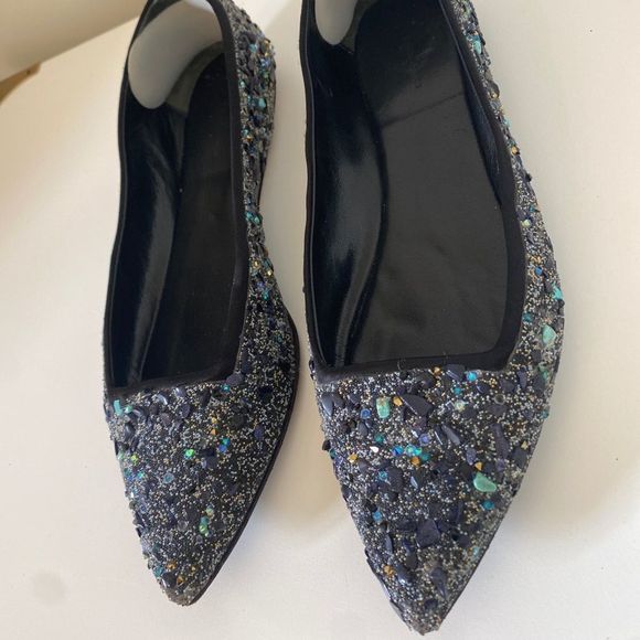 DUSICA DUSICA Beaded Leather Flat - Picture 4 of 16